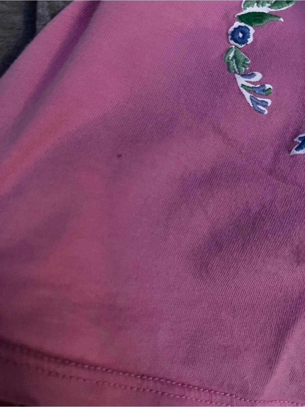 Polo by Ralph Lauren Pink Girls Floral Pony Short Sleeve Tee